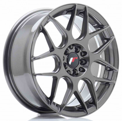 JR Wheels JR18 17x7 ET40 4x100/108 Hyper Gray