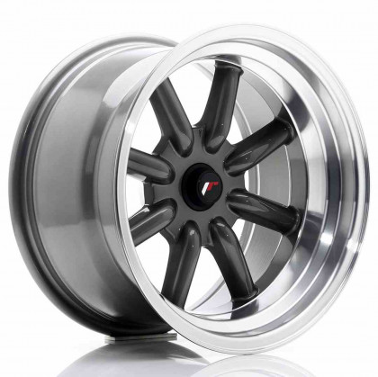 JR Wheels JR19 16x9 ET-25-(-15) BLANK Gun Metal