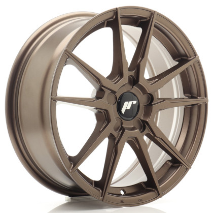 JR Wheels JR21 17x7 ET20-40 5H BLANK Matt Bronze