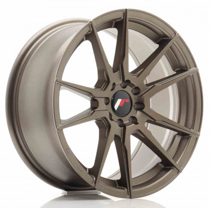 JR Wheels JR21 17x8 ET25 4x100/108 Matt Bronze