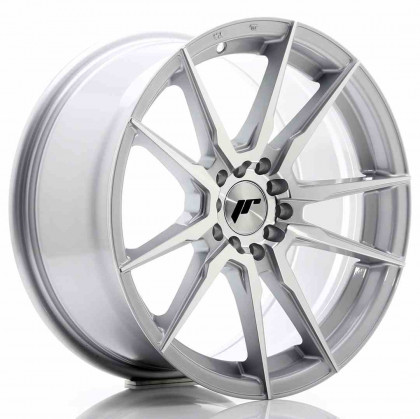 JR Wheels JR21 17x8 ET25 4x100/108 Silver Machined