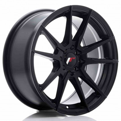 JR Wheels JR21 17x8 ET35 5x108/112 Matt Black