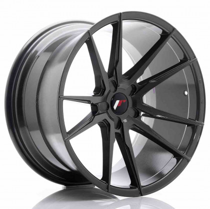 JR Wheels JR21 20x11 ET20-30 5H BLANK Hyper Gray