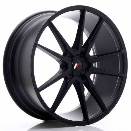 JR Wheels JR21 22x9 ET30-45 5H BLANK Matt Black