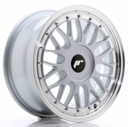 JR Wheels JR23 16x7 ET20-45 BLANK Hyper Silver w/Machined Lip