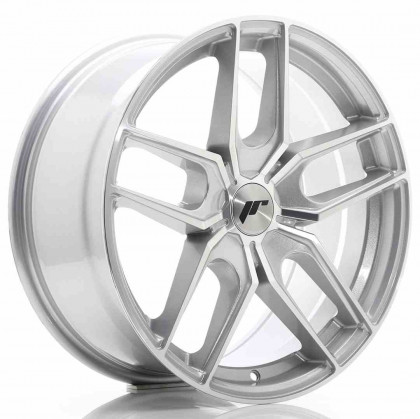 JR Wheels JR25 18x8,5 ET40 5H BLANK Silver Machined Face