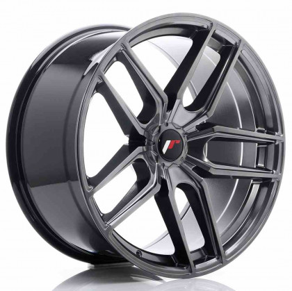 JR Wheels JR25 20x10 ET40 5H BLANK Hyper Black