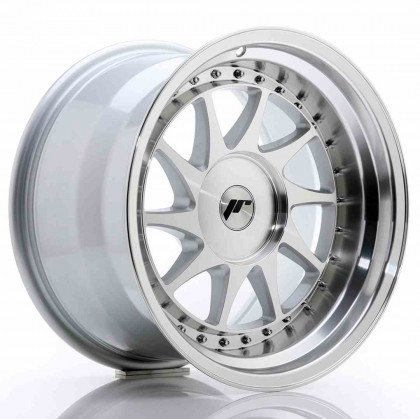 JR Wheels JR26 17x10 ET20-25 BLANK Silver Machined Face