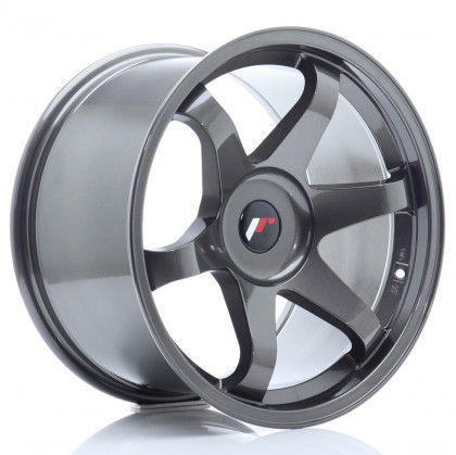 JR Wheels JR3 18x10 ET10-30 Blank Hyper Gray