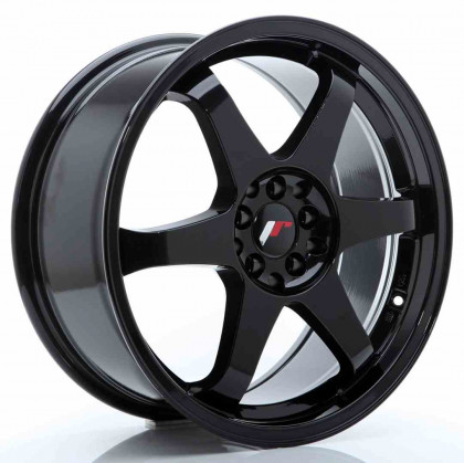 JR Wheels JR3 18x8 ET35 5x100/120 Glossy Black