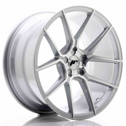 JR Wheels JR30 19x9,5 ET20-40 5H BLANK Silver Machined Face