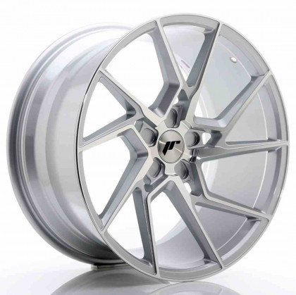 JR Wheels JR33 20x10 ET20-40 5H BLANK Silver Machined Face