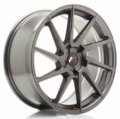 JR Wheels JR36 19x8,5 ET20-50 5H BLANK Hyper Gray