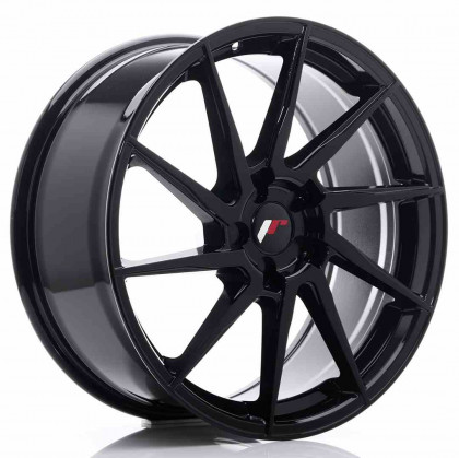 JR Wheels JR36 19x8,5 ET40-50 5H BLANK Gloss Black