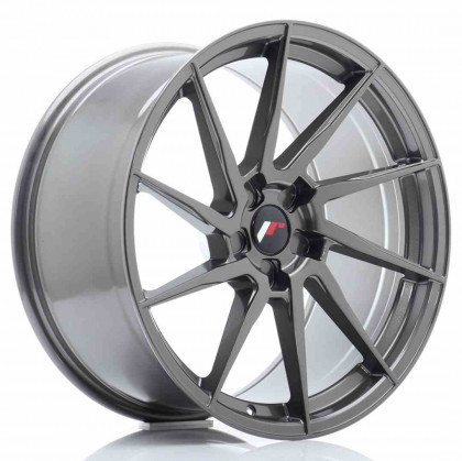 JR Wheels JR36 20x10 ET20-45 5H BLANK Hyper Gray