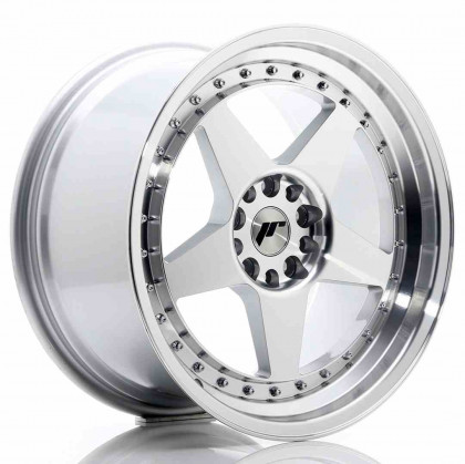 JR Wheels JR6 18x9,5 ET35 5x100/120 Silver Machined Face