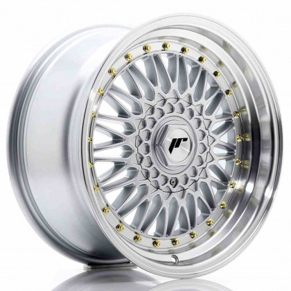 JR Wheels JR9 17x8,5 ET20 4x100/108 Silver w/Machined Lip