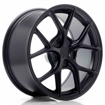 JR Wheels SL01 17x8 ET20-45 5H BLANK Matt Black