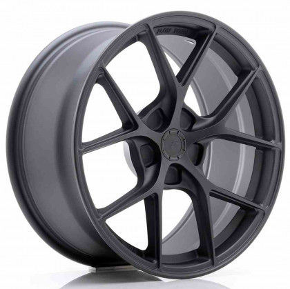 JR Wheels SL01 18x8,5 ET35-42 5H BLANK Matt Gun Metal