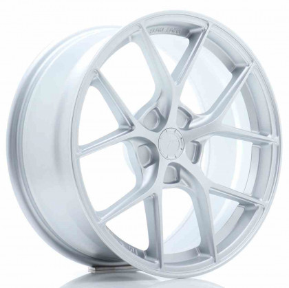 JR Wheels SL01 18x8,5 ET35-42 5H BLANK Matt Silver