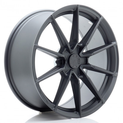 JR Wheels SL02 19x8 ET20-40 5H BLANK Matt Gun Metal