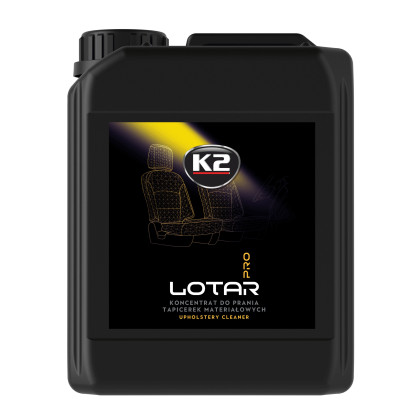 K2 LOTAR PRO - Čistič sedaček a čalounění v autě - 5L