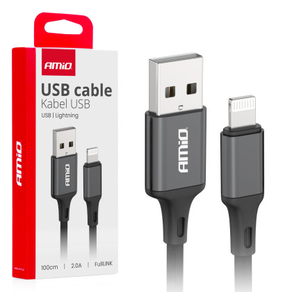 Kabel USB na Lightning 2A 100cm FullLINK AMIO-03901