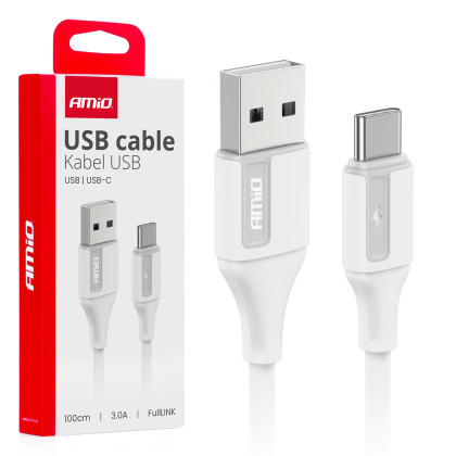 Kabel USB na USB-C 3A 100cm FullLINK AMIO-03917