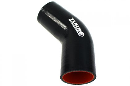 Kolanko 45st TurboWorks Pro Black 63mm