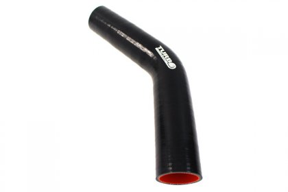 Kolanko 45st TurboWorks Pro Black 76mm XL