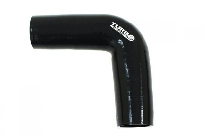 Kolanko 90st TurboWorks Black 70mm XL