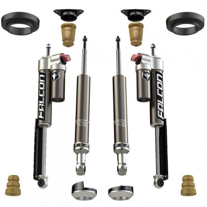 Leveling kit with Falcon Sport Tow/Haul shocks Teraflex Lift 0-2"