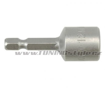 Nástavec magnetický 1/4" 12 x 48 mm CrV blistr