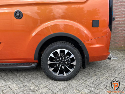 Plastové lemy blatníků pro FORD Transit Custom MK1 Facelift 2018-2023 s TÜV