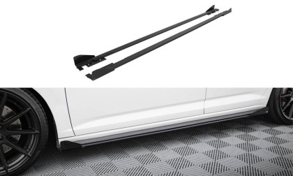 Prahové lišty Street pro + flaps Volkswagen Jetta GLI Mk7 černé