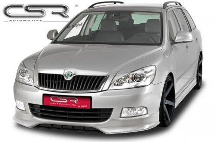 Přední spoiler pod nárazník CSR - Škoda Octavia II 1Z Facelift 09-