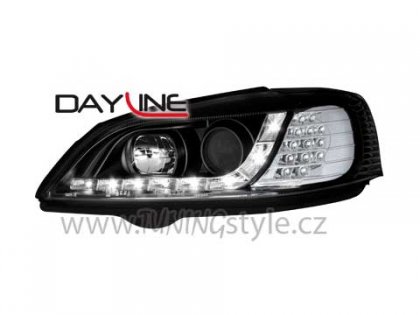 Přední světla Devil Eyes Opel Astra G 98-04 LED blinkr černá