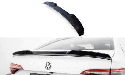 Prodloužení spoileru 3D Volkswagen Jetta GLI Mk7 černý lesklý plast