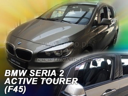 Protiprůvanové plexi, ofuky skel - BMW serie 2 F45 5dv. 15- active tourer