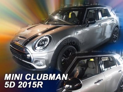 Protiprůvanové plexi, ofuky skel - Mini Clubman 5dv 15- (+zadní)