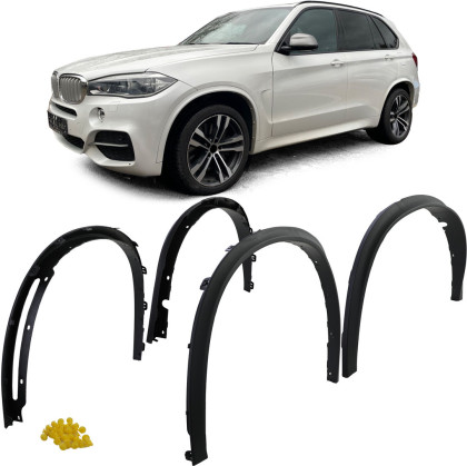 Rozšířené lemy blatníků BMW X5 (F15) 2013-2018  (4ks)