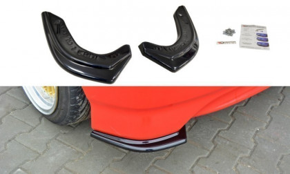 Splittery zadní, boční HONDA JAZZ MK1 černý lesklý plast