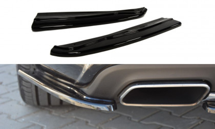 Splittery zadní, boční Mercedes CLS C218 2011-2014 carbon look