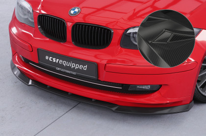 Spoiler pod přední nárazník CSR CUP pro BMW 1 E81 / E87 (Facelift) 2007-2013 - carbon look lesklý