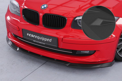 Spoiler pod přední nárazník CSR CUP pro BMW 1 E81 / E87 (Facelift) 2007-2013 - černá struktura