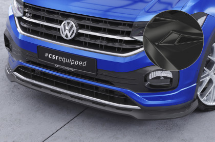 Spoiler pod přední nárazník CSR CUP pro VW T-Cross (Typ C1) 2019- černý lesklý