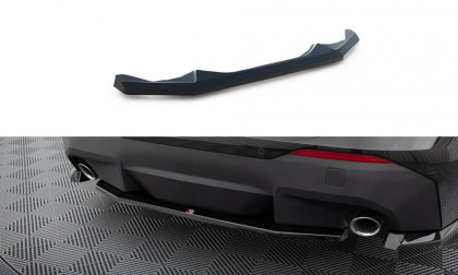 Spoiler zadního nárazniku BMW 2 Coupe G42 černý lesklý plast