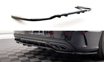 Spoiler zadního nárazníku Mercedes-Benz C AMG-Line W205 Facelift carbon look