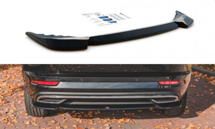 Spoiler zadního nárazníku Škoda Karoq Sportline carbon look