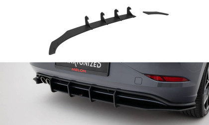 Spoiler zadního nárazníku Street pro Volkswagen Polo GTI Mk6 Facelift černý